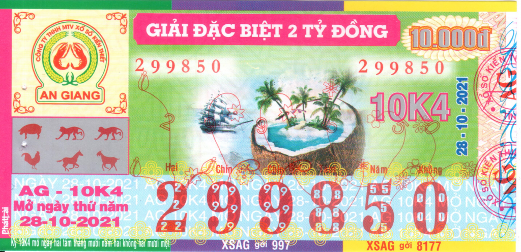 Mẫu Vé Đổi Số Trúng Thứ 5 – 28/10/2021 2 Đổi vé trúng thưởng