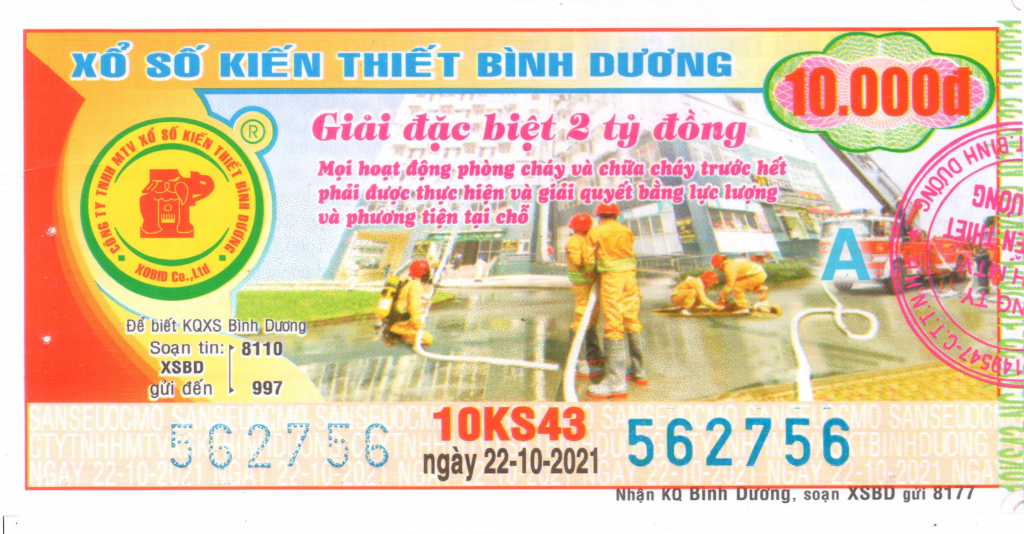 Mẫu Vé Đổi Số Trúng (Vĩnh Long, Bình Dương, Trà Vinh) thứ 6 - 22-10-2021 2 Đổi Số Trúng