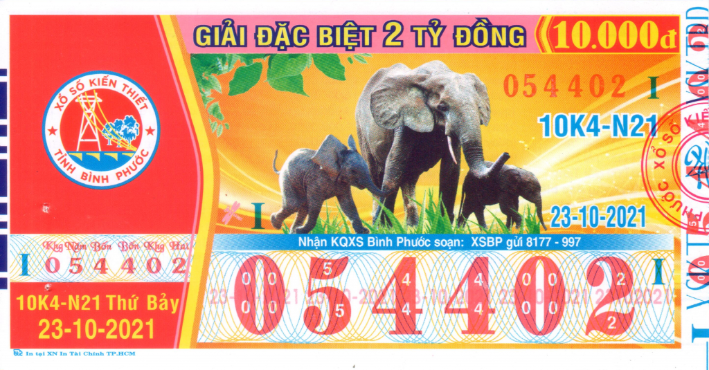 Mẫu Vé Đổi Số Trúng Thứ 7 - 23/10/2021 3 đổi số trúng đặc biệt
