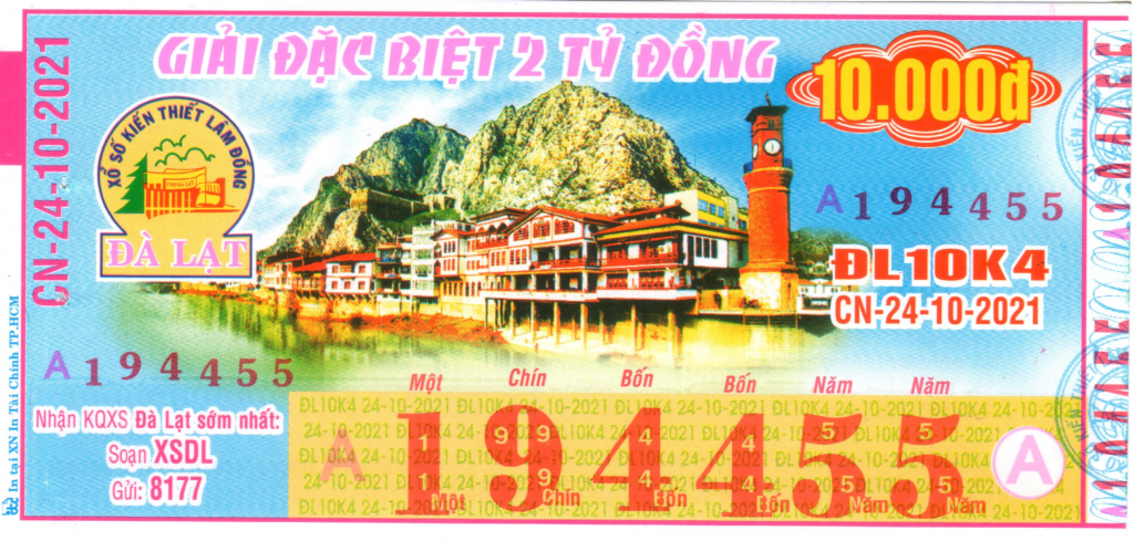 Mẫu Vé Đổi Số Trúng Chủ Nhật - 24/10/2021 3 Đổi số trúng