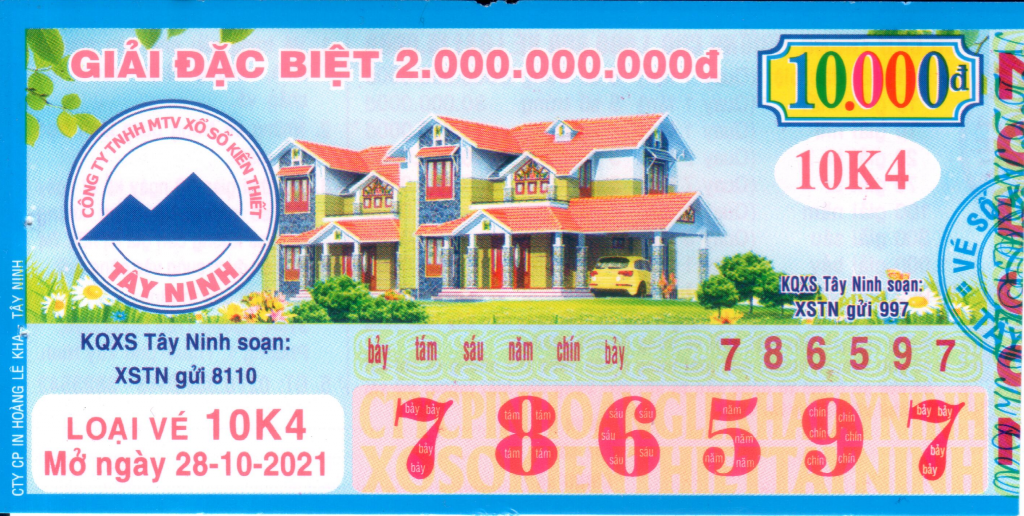 Mẫu Vé Đổi Số Trúng Thứ 5 – 28/10/2021 1 Đổi số Trúng
