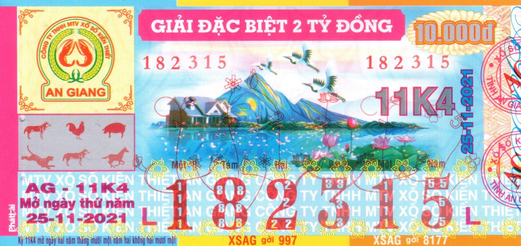 Mẫu Vé Đổi Số Trúng Thứ 5 – 25/11/2021 2 ag 25 11 20211