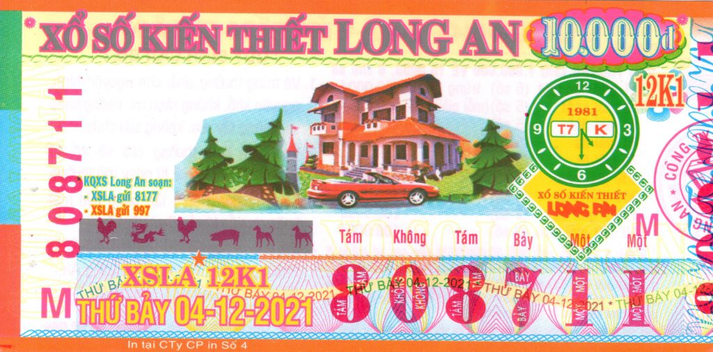 Mẫu Vé Đổi Số Trúng Thứ 7 – 04/12/2021 2 LA 04 12 2021