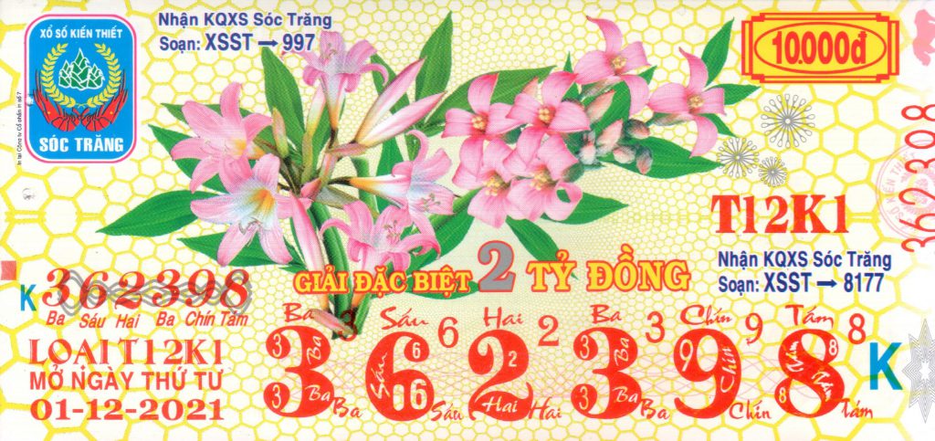 Mẫu Vé Đổi Số Trúng Thứ 4 – 01/12/2021 3 ST 01 12 2021